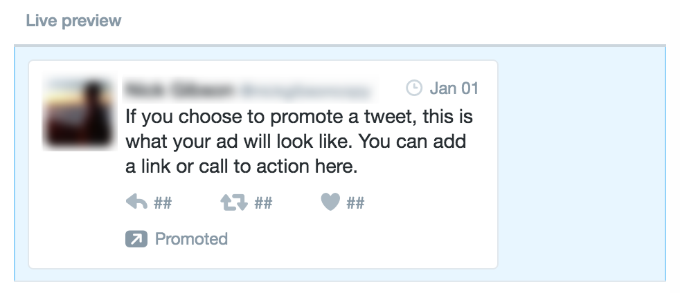 Twitter Ad Preview | The Ultimate Guide to Twitter Ads for Startups and Small Businesses
