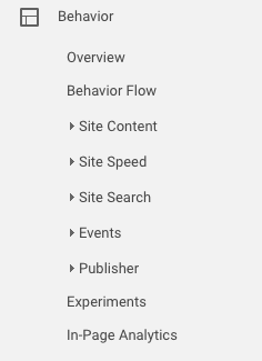 These reports will tell you everything you need to know about your site’s content, and what users actually do while visiting.