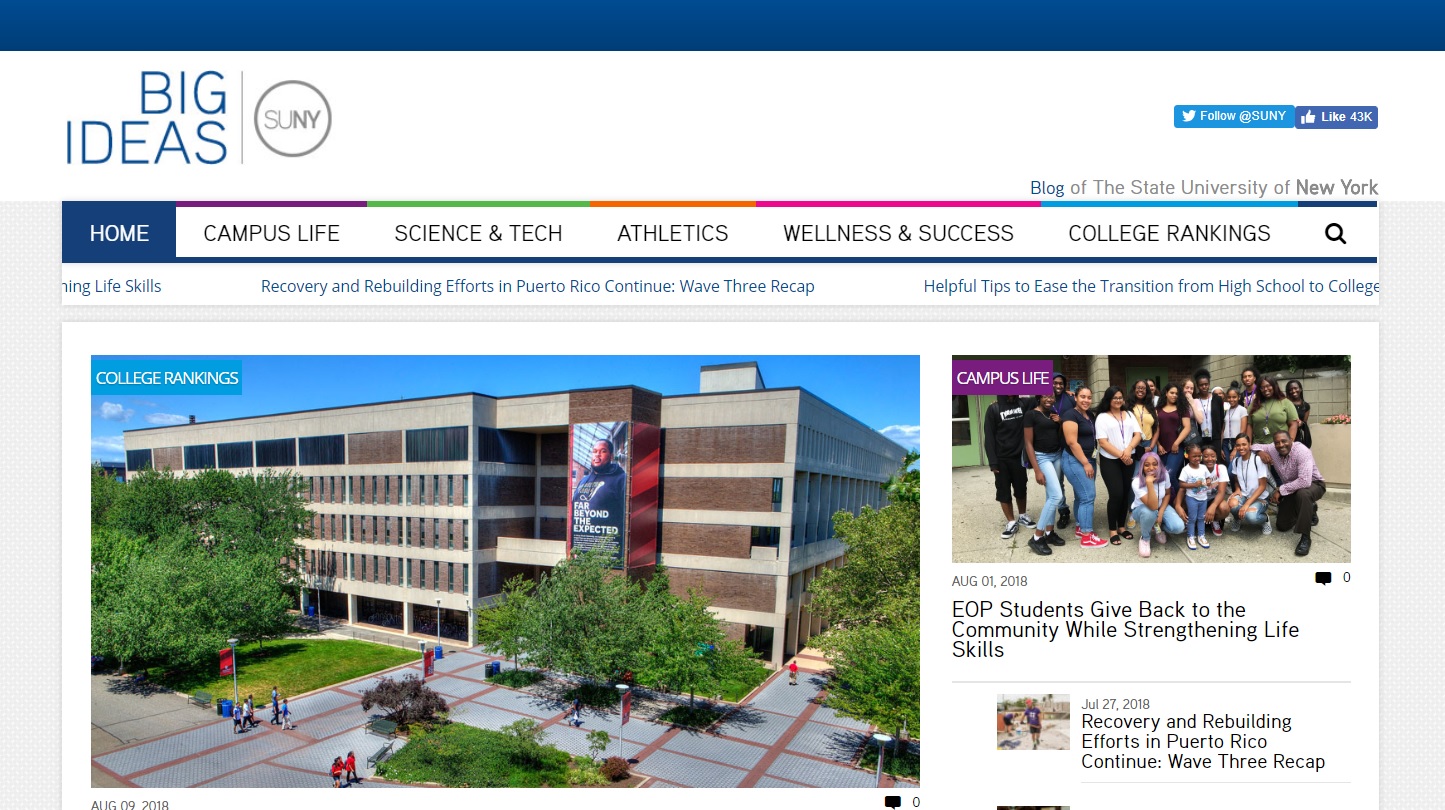 BIG IDEAS blog - University of New York
