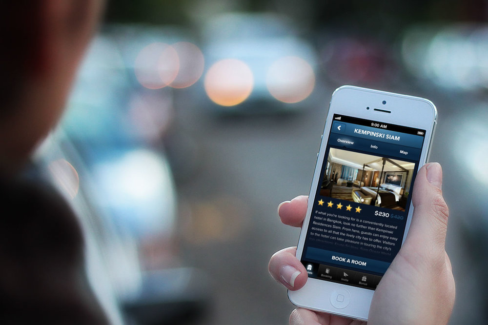 Booking hotel online