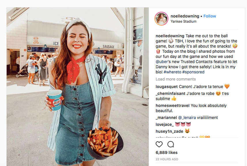 Noelle Downing - Instagram