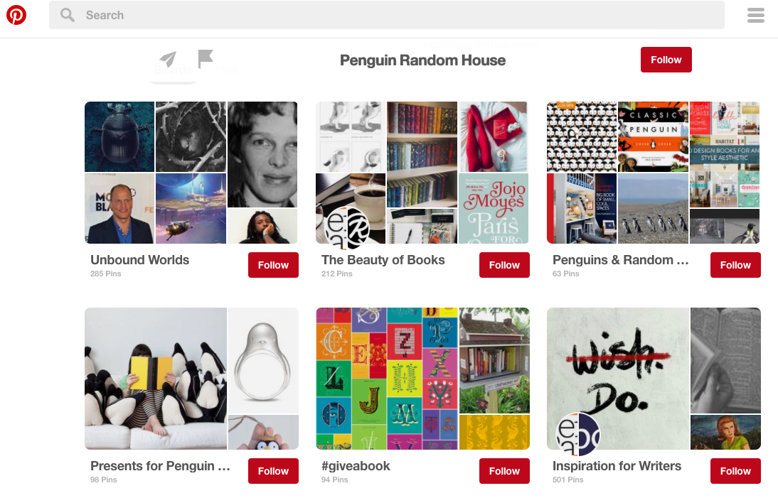 Publishing company Penguin Random House is a brand that excels at using content to engage and inspire its target audience and create a unique brand identity.