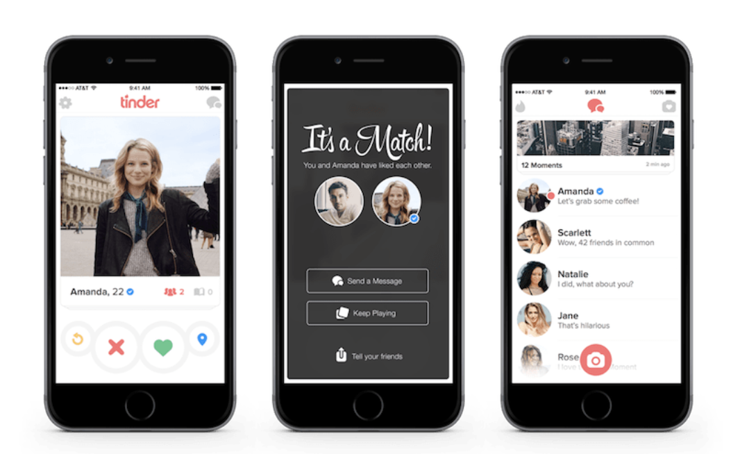 Tinder is another company which used a number of strategies to grow at a rapid pace.