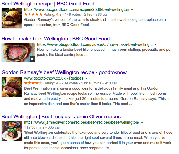 Beef Wellington search.