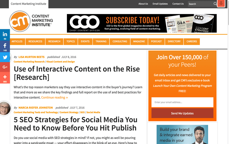 Content Marketing Institute