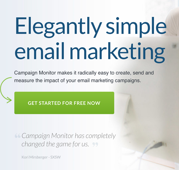 Campaign Monitor - 5 Key Components of Landing Pages that Convert | Digital Marketing Insitute