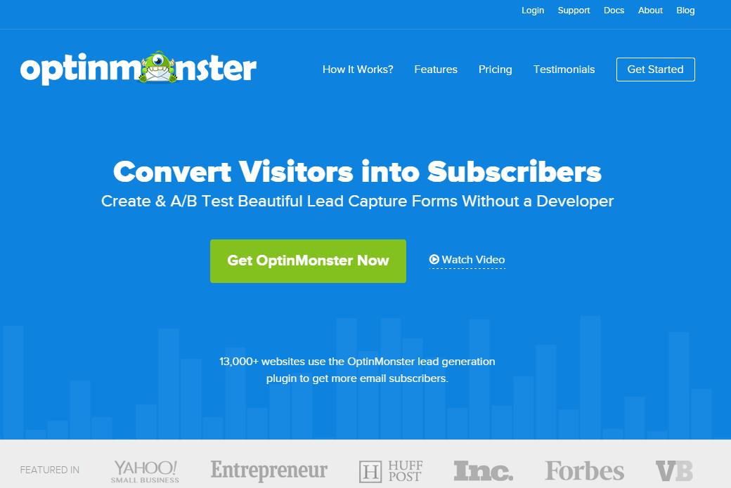 Grow Email Marketing Database - Opt-in Monster Plugin