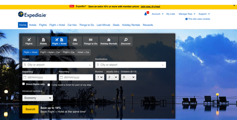 Expedia.