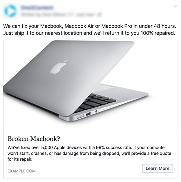 Facebook Professional Ad Image - 5 Simple But Effective Ways to Increase Your Facebook Ads CTR | Digital Marketing Institute Blog