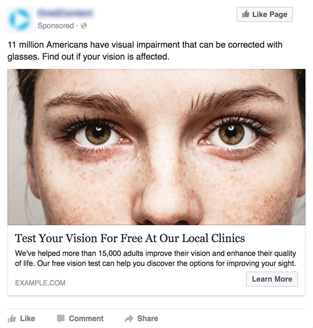 Facebook Target Audience Ad - 5 Simple But Effective Ways to Increase Your Facebook Ads CTR | Digital Marketing Institute Blog