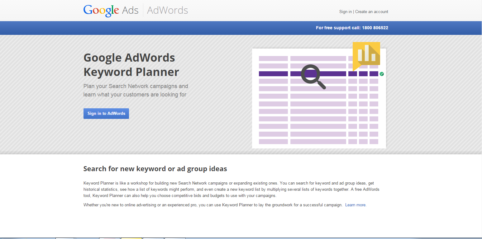 Ultimate SEO Guide - Google AdWords Keyword Planner Tool