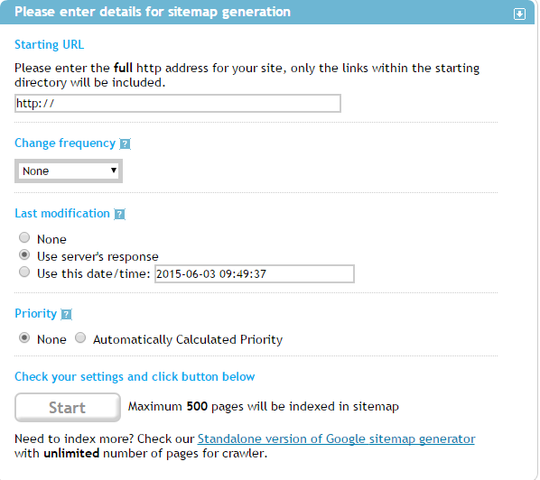 5 Technical SEO Elements - Sitemap Generator