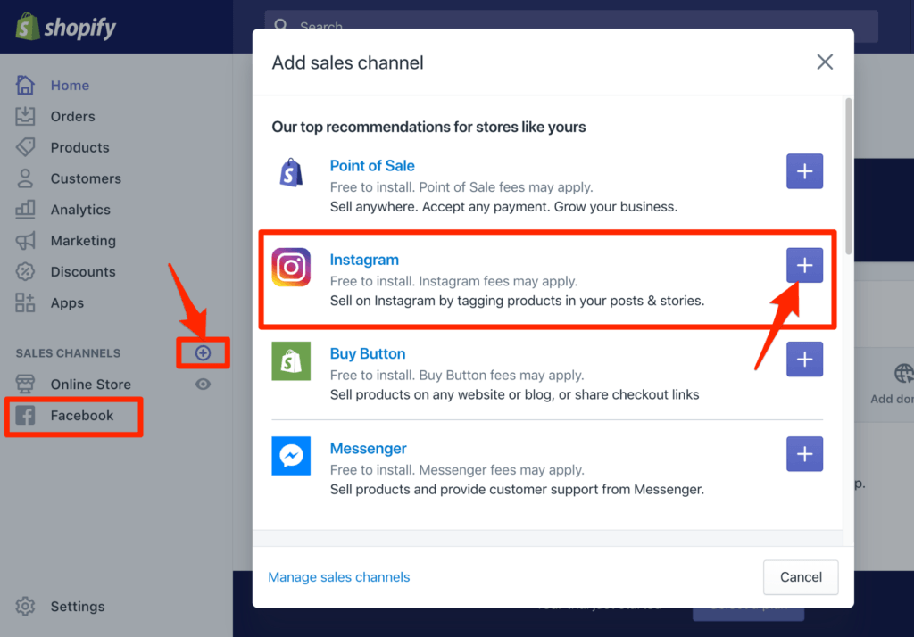 How to Set Up the Shopping Feature