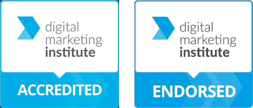 Digital Marketing Institute Accredited and Endorsed Logos