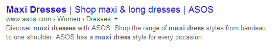 Maxi Dresses at ASOS - Google Search | Will Digital Marketing Make Or Break ASOS?