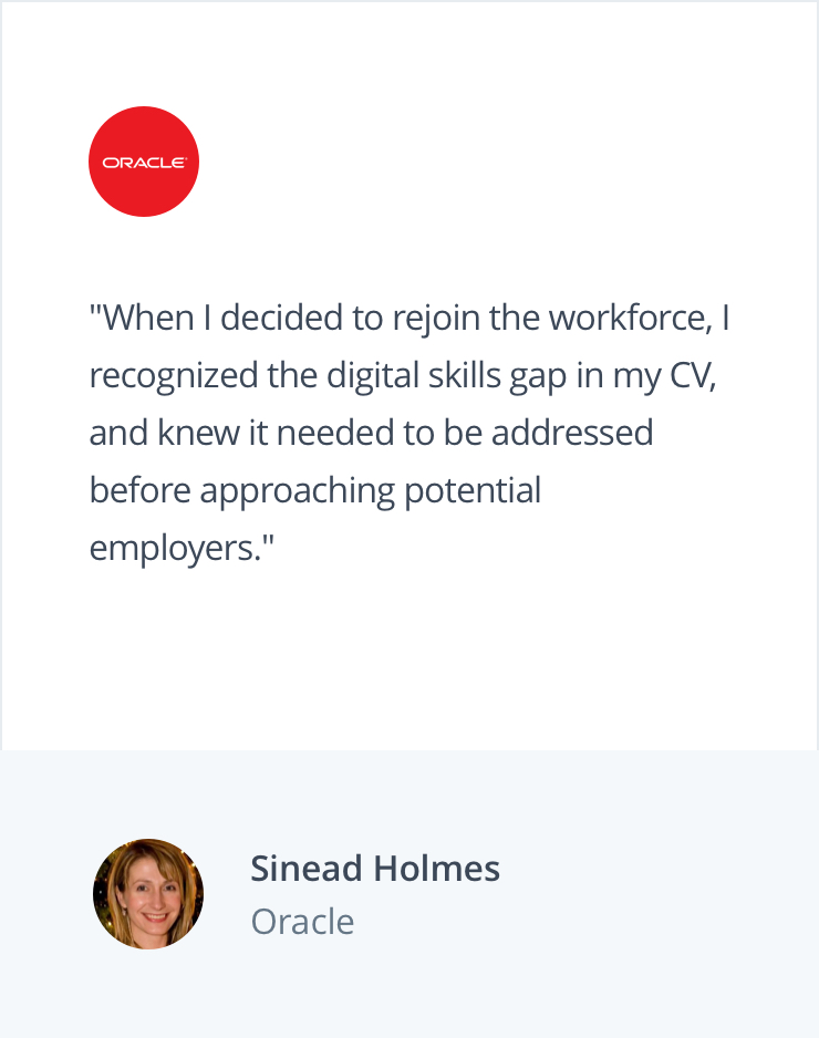 Sinead Holmes - Oracle