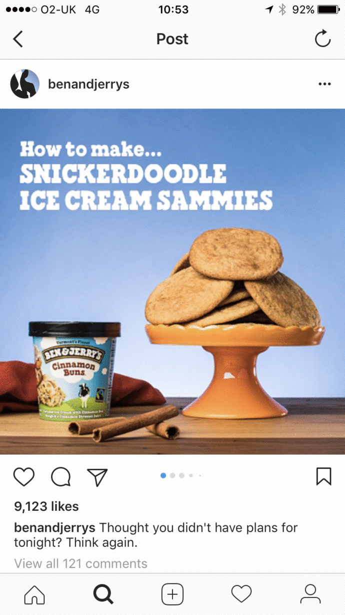 Ben & Jerry’s showcase their product’s potential