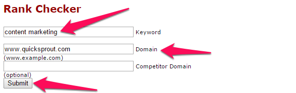 Boost your website's search ranking, it's important to know where you currently stand in Google's search results.