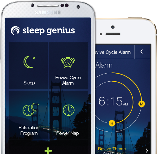Sleep Genius is an app that will help you to sleep longer and better
