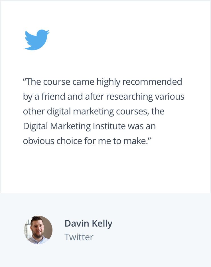 Davin Kelly - Twitter