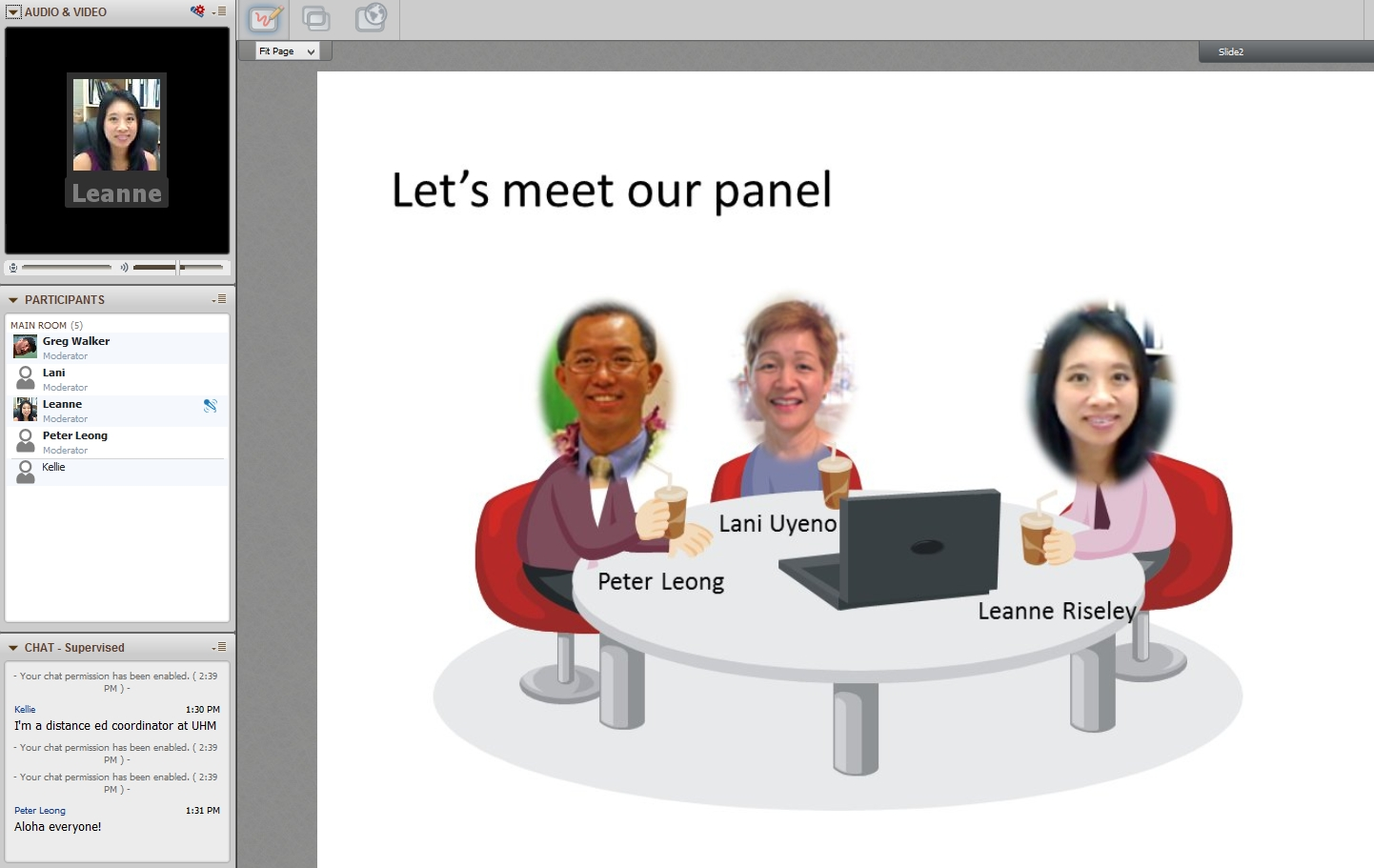 Panel webinars are an engaging way to generate leads. *Image Source: Jim’s iFacilitate Blog.