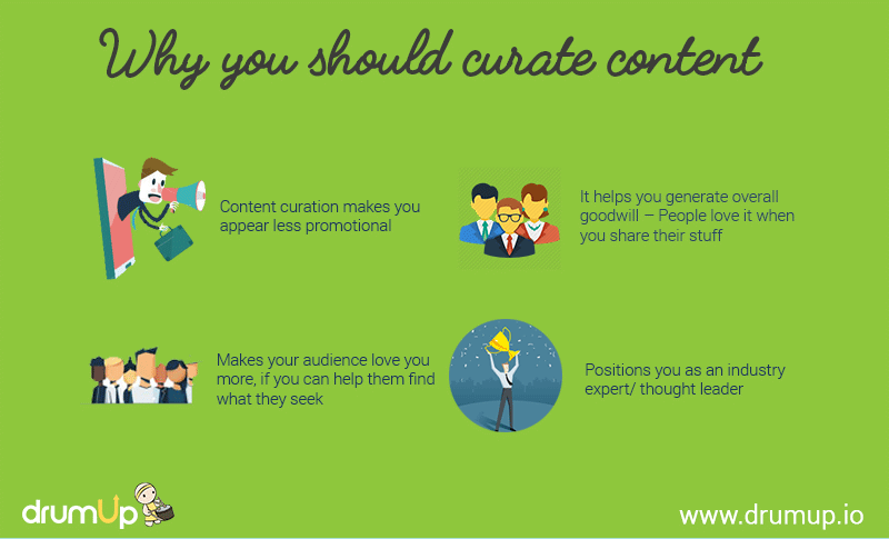 Why you should create content. Source: DrumUp