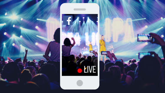 Transmissão ao vivo no Facebook
