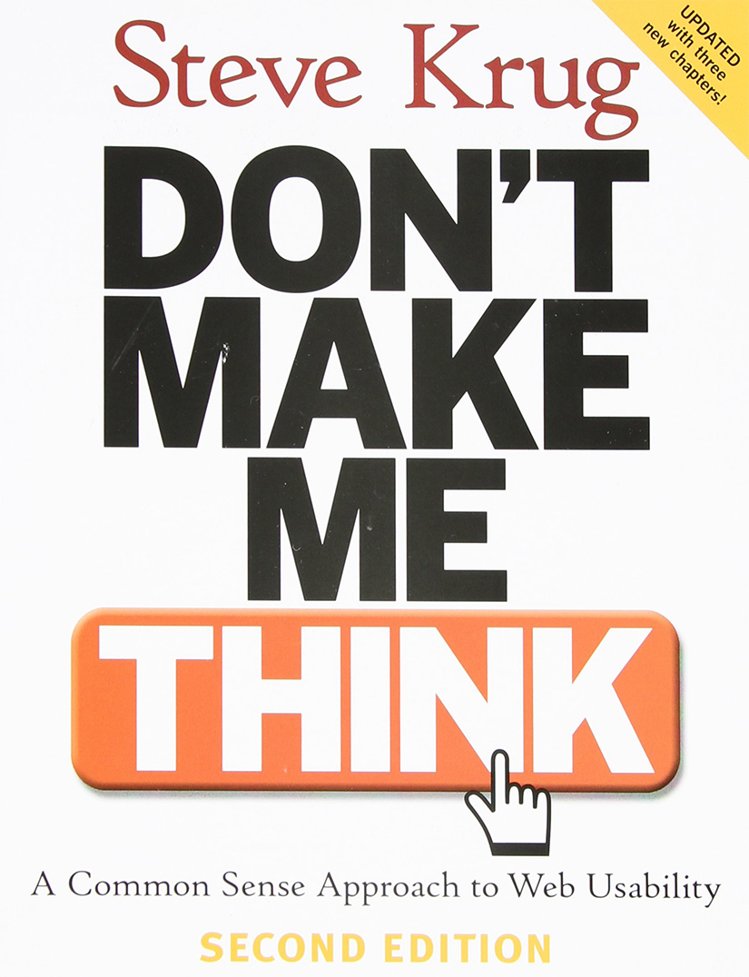1: Don’t Make Me Think