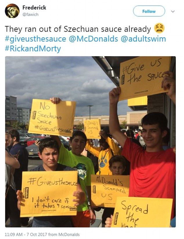 McDonalds Szechuan sauce